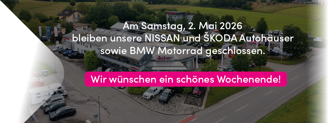 Schließung 2.Mai 2026