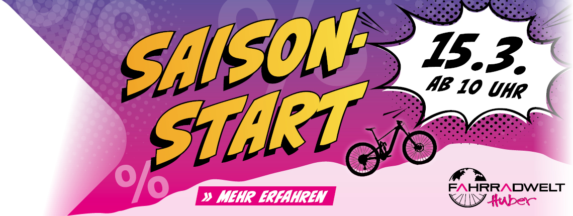 Fahrradwelt Huber Saisonstart